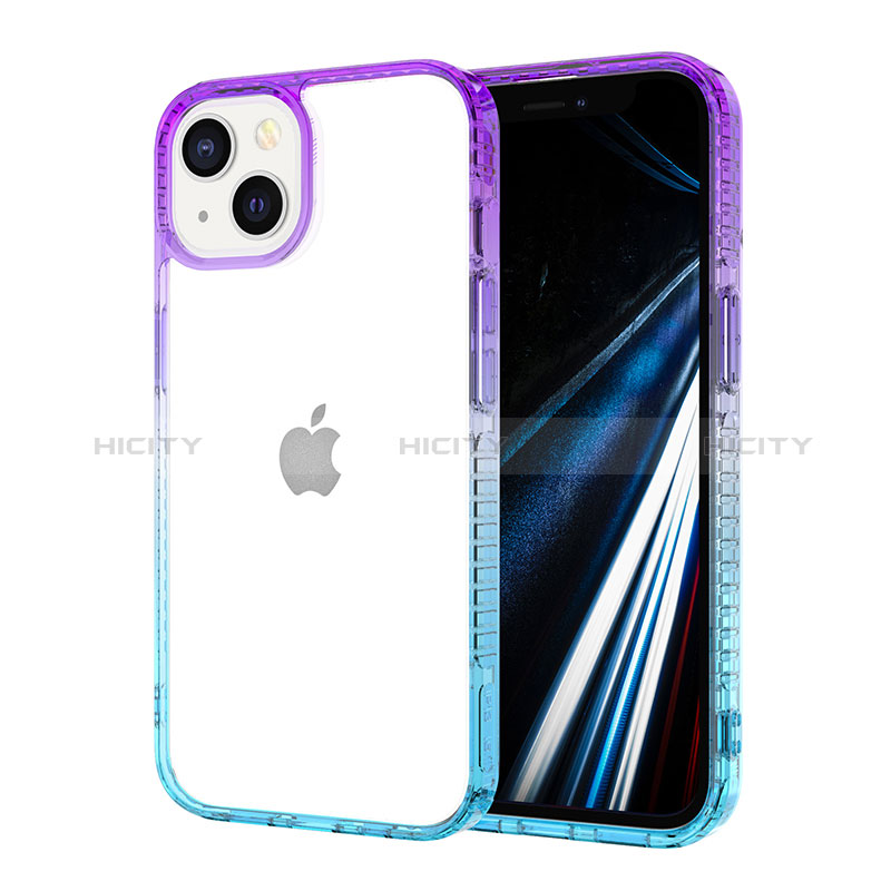 Funda Silicona Ultrafina Carcasa Transparente YJ2 para Apple iPhone 13 Vistoso