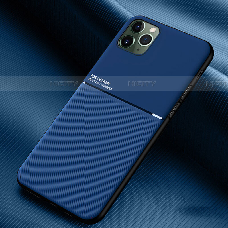 Funda Silicona Ultrafina Goma 360 Grados Carcasa C01 para Apple iPhone 11 Pro Max Azul