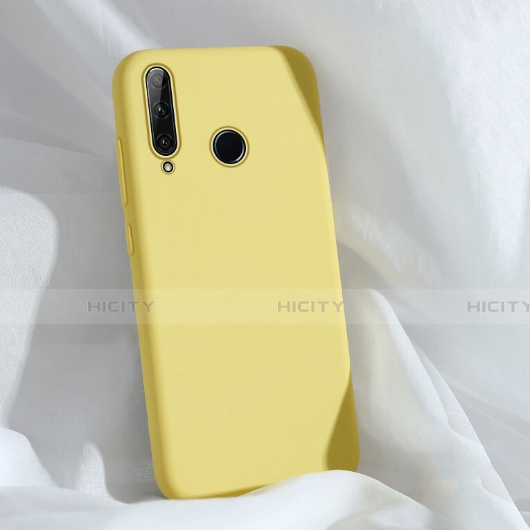 Funda Silicona Ultrafina Goma 360 Grados Carcasa C01 para Huawei Honor 20i Amarillo