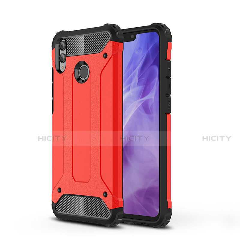 Funda Silicona Ultrafina Goma 360 Grados Carcasa C01 para Huawei Honor 8X Rojo