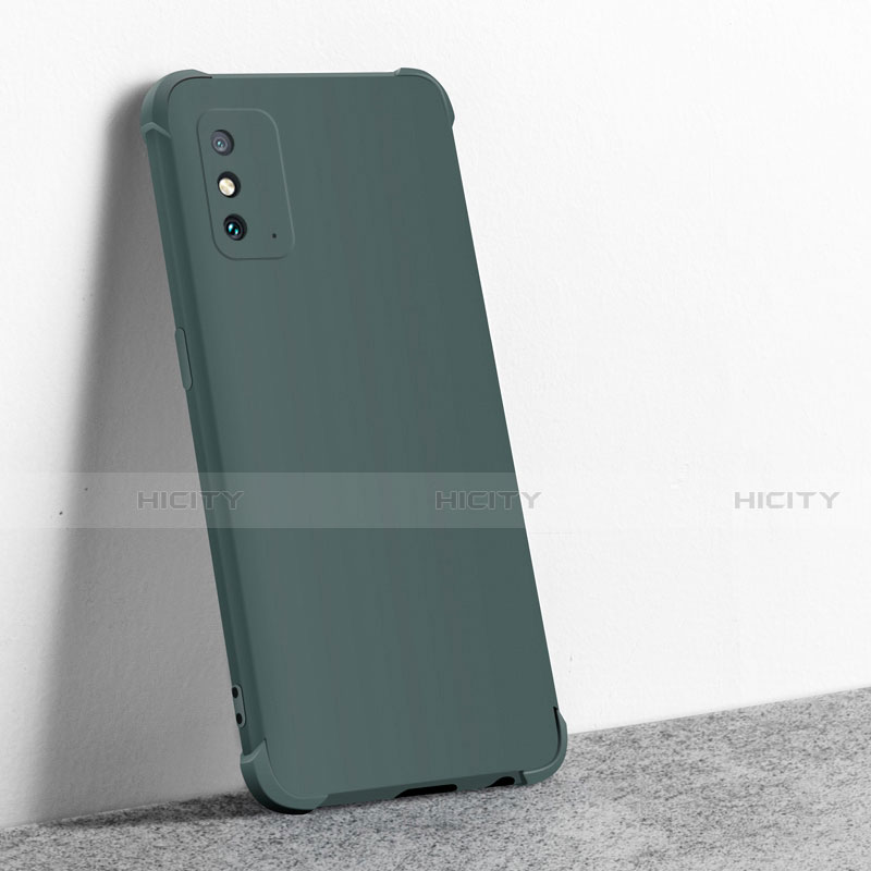 Funda Silicona Ultrafina Goma 360 Grados Carcasa C01 para Huawei Honor X10 Max 5G Verde Noche