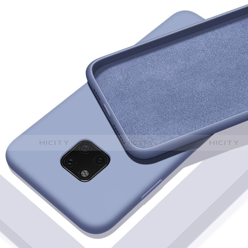 Funda Silicona Ultrafina Goma 360 Grados Carcasa C01 para Huawei Mate 20 Pro Gris