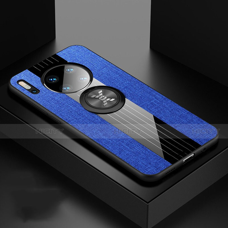 Funda Silicona Ultrafina Goma 360 Grados Carcasa C01 para Huawei Mate 30 Azul