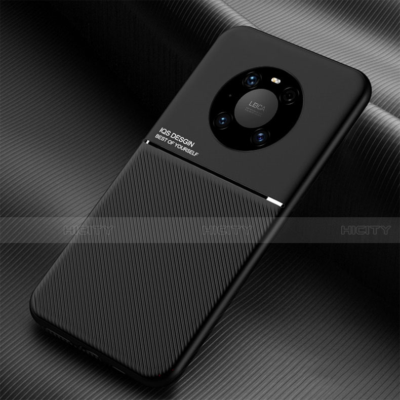 Funda Silicona Ultrafina Goma 360 Grados Carcasa C01 para Huawei Mate 40 Negro