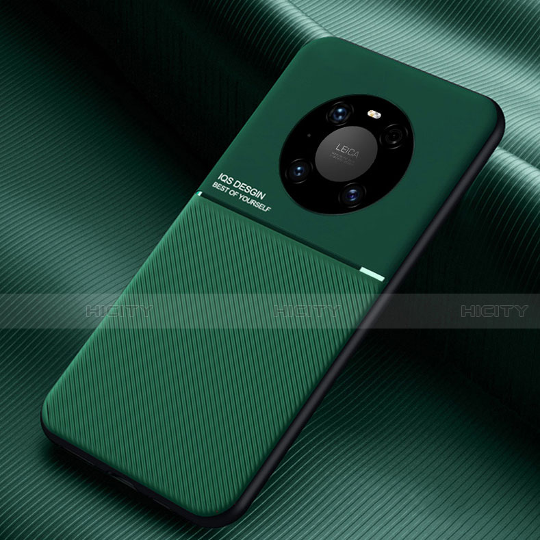 Funda Silicona Ultrafina Goma 360 Grados Carcasa C01 para Huawei Mate 40 Verde