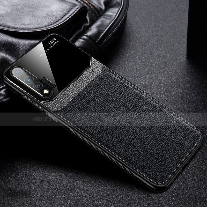 Funda Silicona Ultrafina Goma 360 Grados Carcasa C01 para Huawei Nova 6 5G Negro