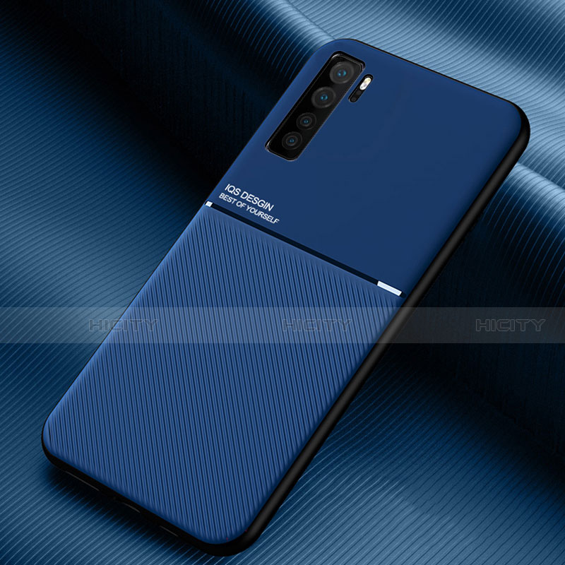 Funda Silicona Ultrafina Goma 360 Grados Carcasa C01 para Huawei P40 Lite 5G Azul