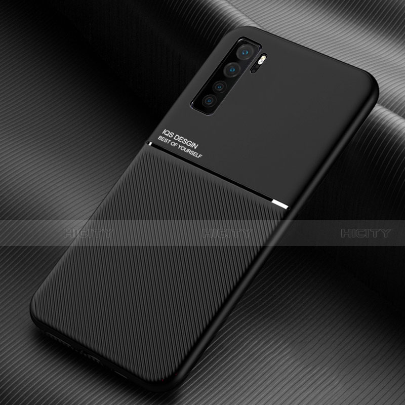 Funda Silicona Ultrafina Goma 360 Grados Carcasa C01 para Huawei P40 Lite 5G Negro