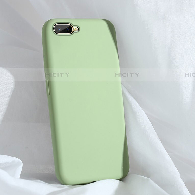 Funda Silicona Ultrafina Goma 360 Grados Carcasa C01 para Oppo RX17 Neo Verde