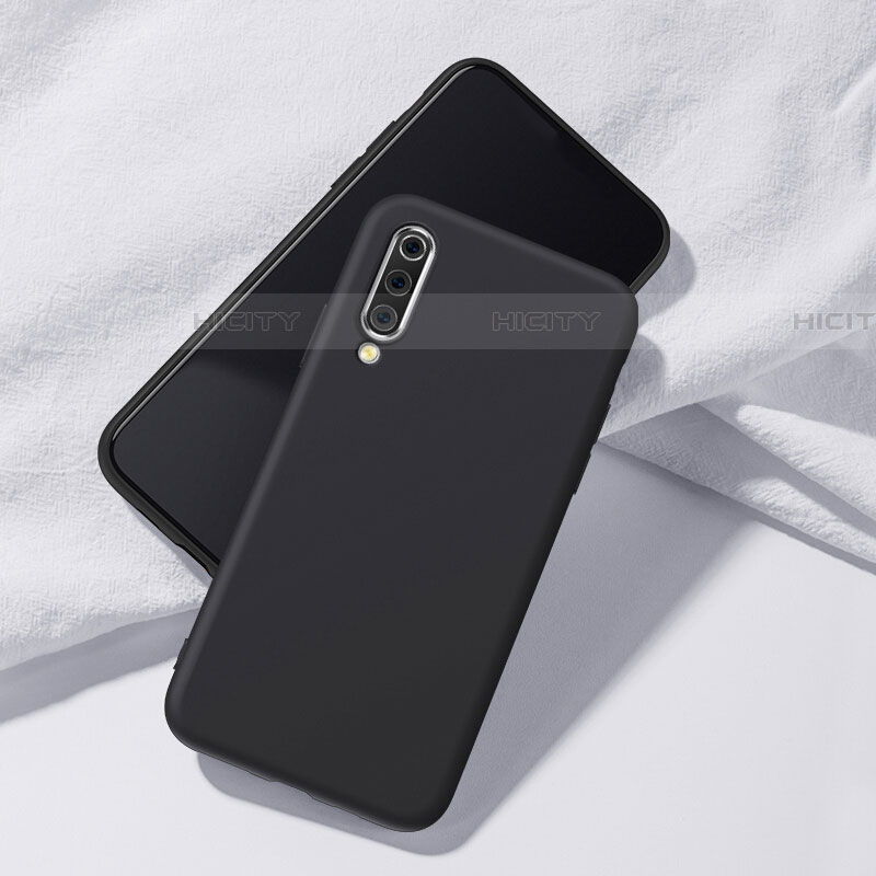 Funda Silicona Ultrafina Goma 360 Grados Carcasa C01 para Samsung Galaxy A70 Negro