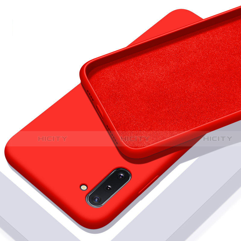 Funda Silicona Ultrafina Goma 360 Grados Carcasa C01 para Samsung Galaxy Note 10 Rojo