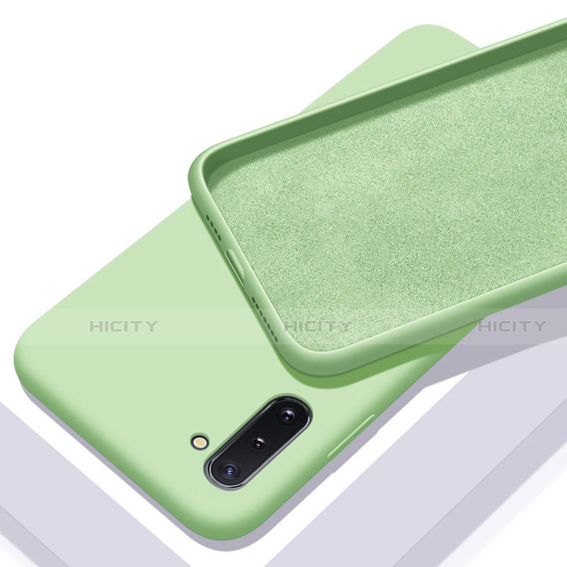 Funda Silicona Ultrafina Goma 360 Grados Carcasa C01 para Samsung Galaxy Note 10 Verde