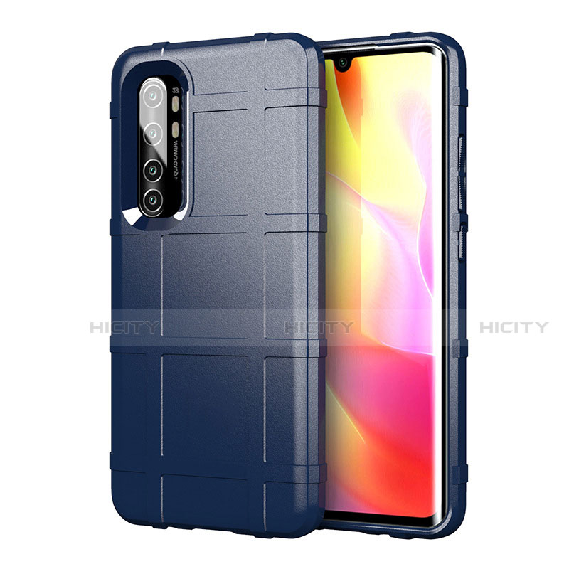 Funda Silicona Ultrafina Goma 360 Grados Carcasa C01 para Xiaomi Mi Note 10 Lite Azul