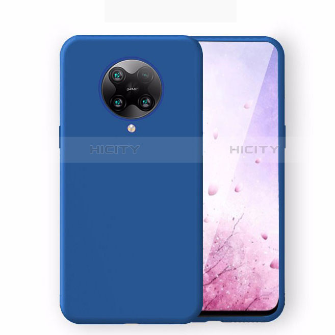 Funda Silicona Ultrafina Goma 360 Grados Carcasa C01 para Xiaomi Poco F2 Pro Azul