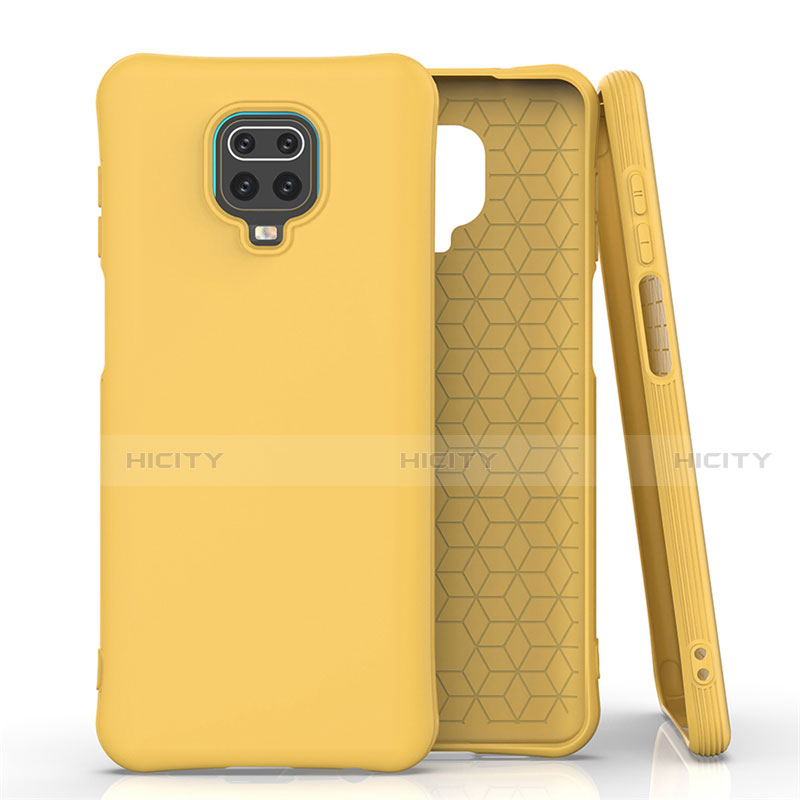 Funda Silicona Ultrafina Goma 360 Grados Carcasa C01 para Xiaomi Poco M2 Pro Amarillo