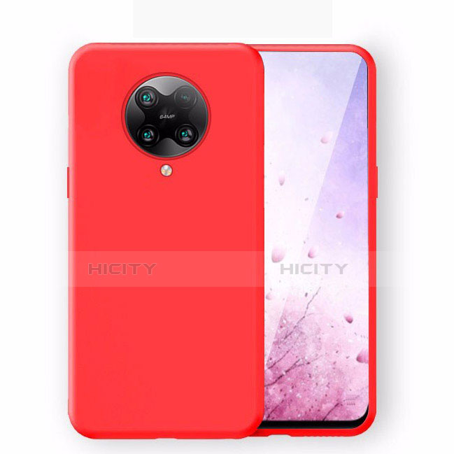 Funda Silicona Ultrafina Goma 360 Grados Carcasa C01 para Xiaomi Redmi K30 Pro Zoom Rojo