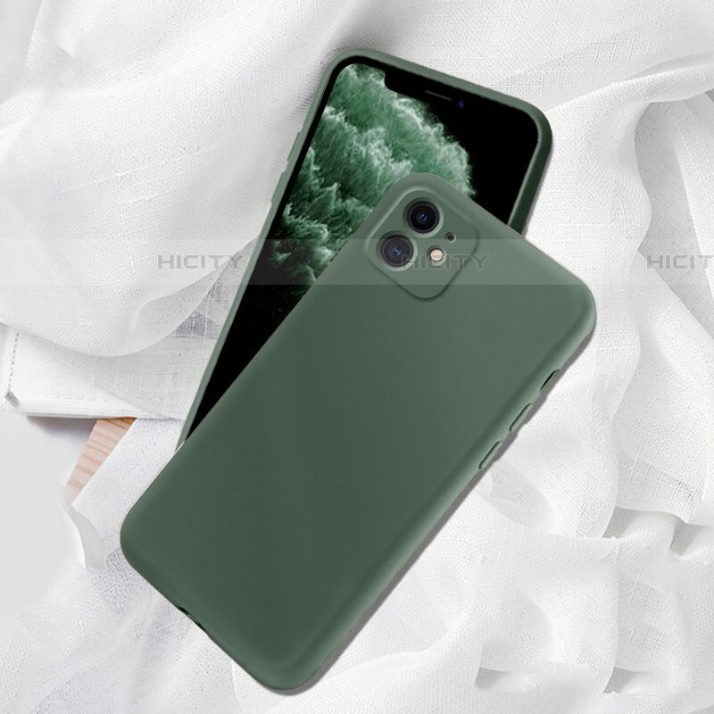 Funda Silicona Ultrafina Goma 360 Grados Carcasa C02 para Apple iPhone 11 Verde