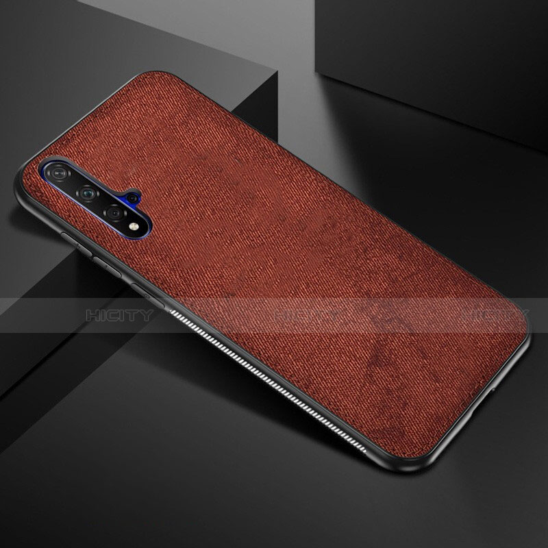 Funda Silicona Ultrafina Goma 360 Grados Carcasa C02 para Huawei Honor 20 Marron