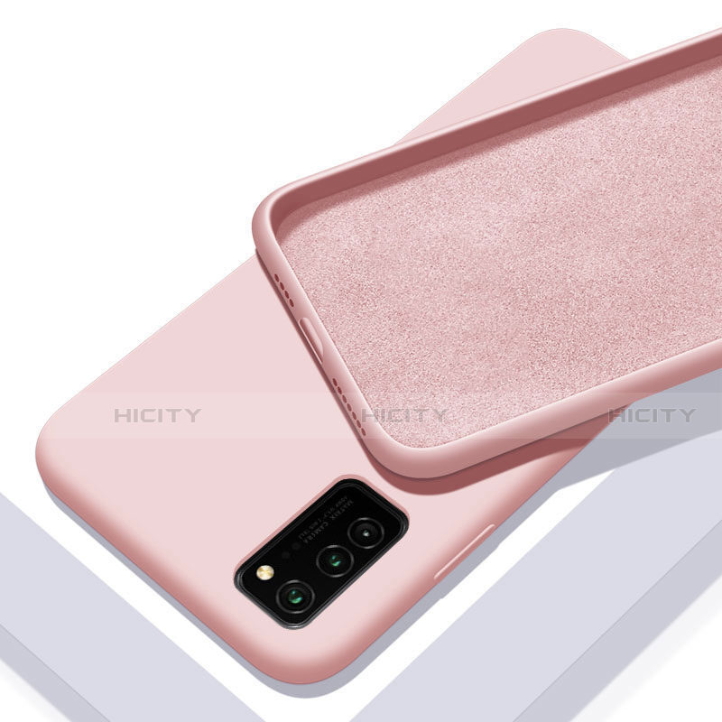 Funda Silicona Ultrafina Goma 360 Grados Carcasa C02 para Huawei Honor View 30 5G Rosa