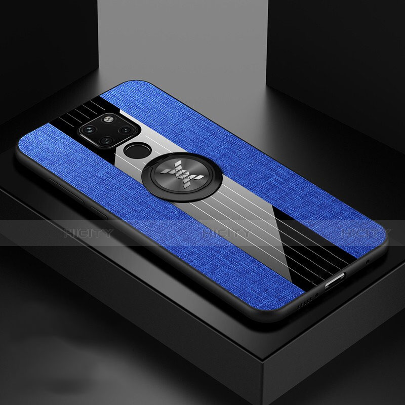 Funda Silicona Ultrafina Goma 360 Grados Carcasa C02 para Huawei Mate 20 Azul