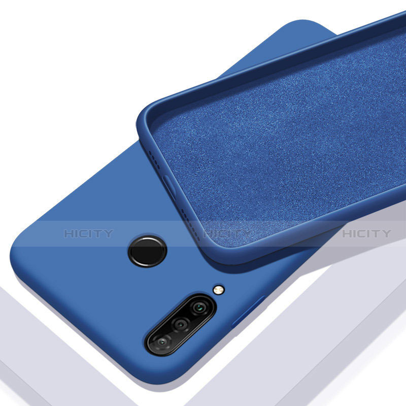 Funda Silicona Ultrafina Goma 360 Grados Carcasa C02 para Huawei Nova 4e Azul