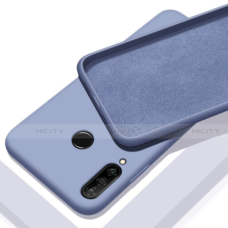 Funda Silicona Ultrafina Goma 360 Grados Carcasa C02 para Huawei Nova 4e Gris