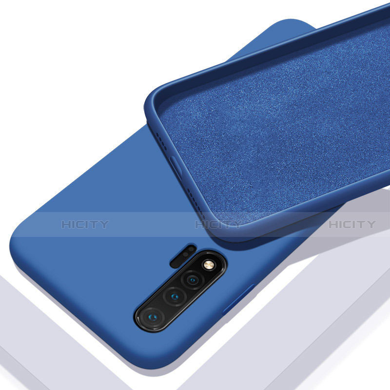 Funda Silicona Ultrafina Goma 360 Grados Carcasa C02 para Huawei Nova 6 5G Azul