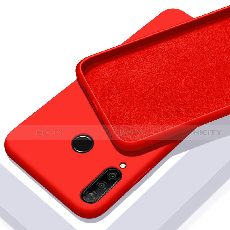 Funda Silicona Ultrafina Goma 360 Grados Carcasa C02 para Huawei P30 Lite New Edition Rojo