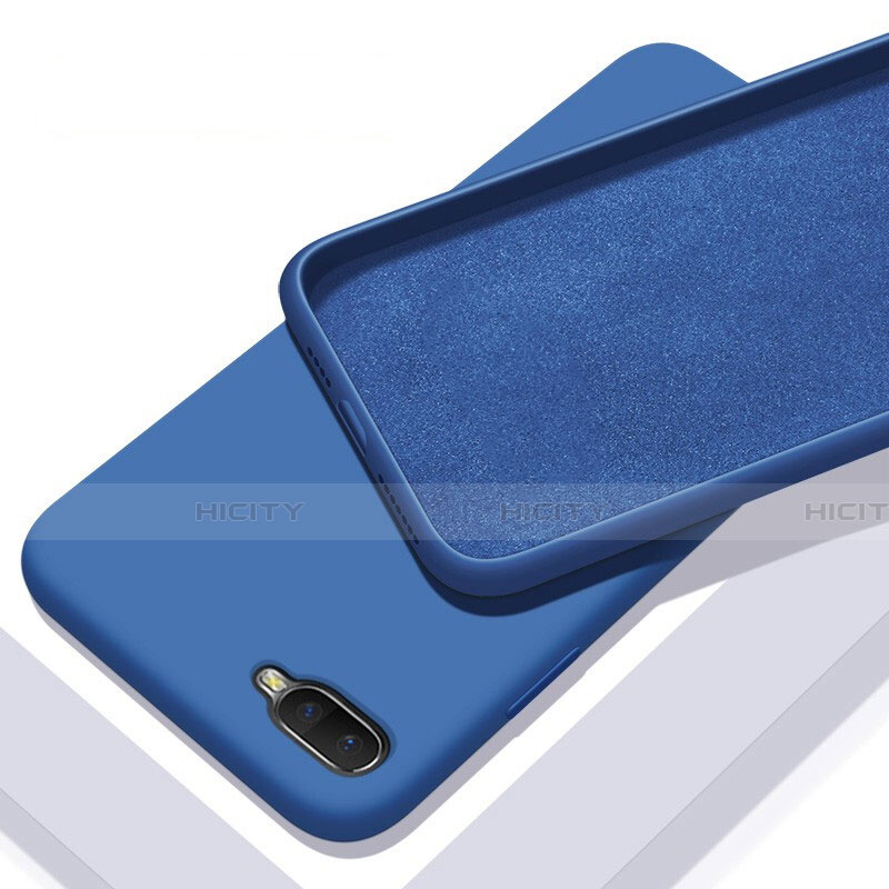 Funda Silicona Ultrafina Goma 360 Grados Carcasa C02 para Oppo R17 Neo Azul