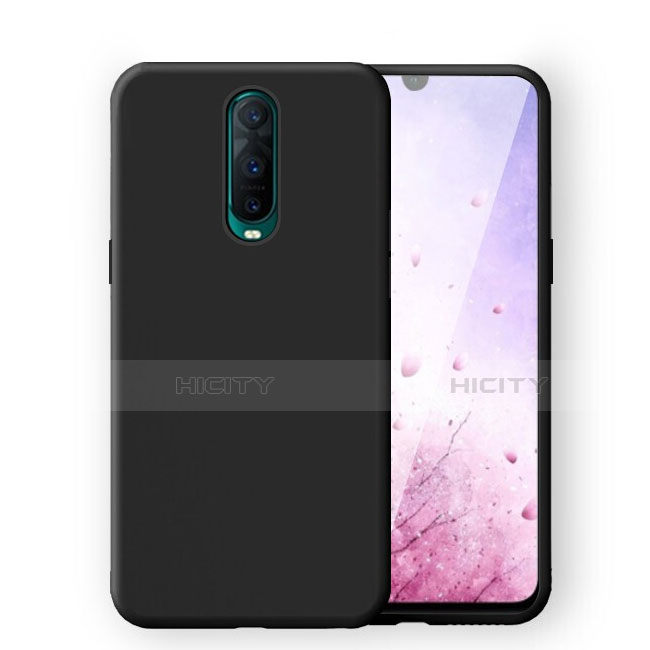 Funda Silicona Ultrafina Goma 360 Grados Carcasa C02 para Oppo R17 Pro Negro