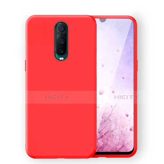 Funda Silicona Ultrafina Goma 360 Grados Carcasa C02 para Oppo R17 Pro Rojo