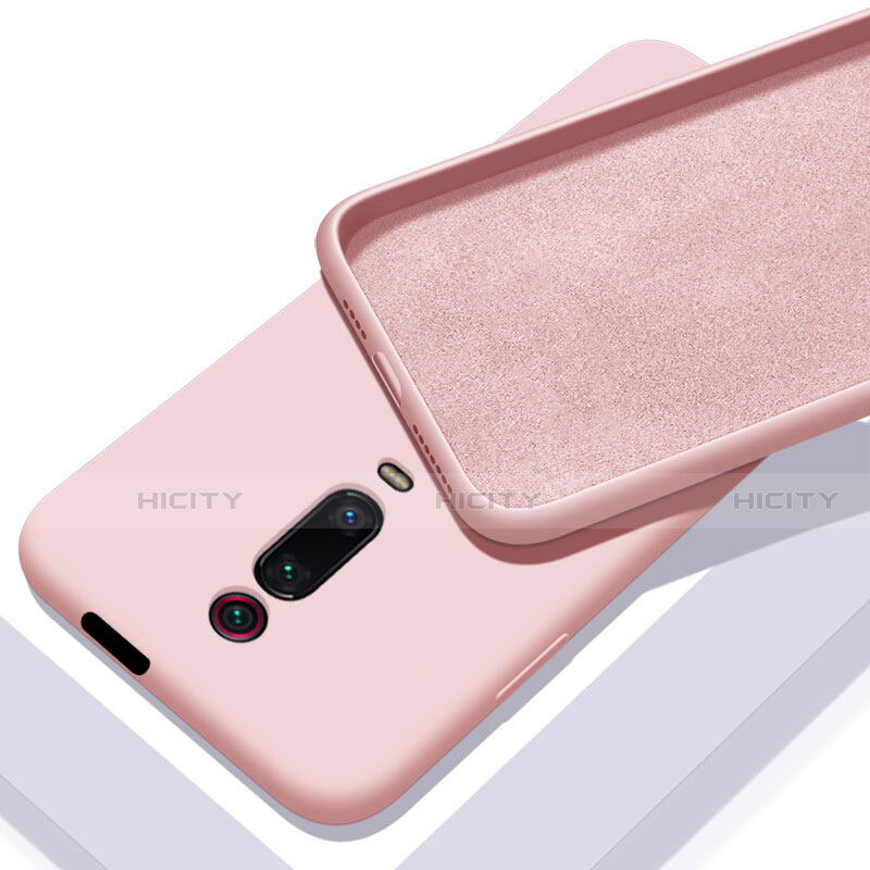 Funda Silicona Ultrafina Goma 360 Grados Carcasa C02 para Xiaomi Mi 9T Pro Rosa