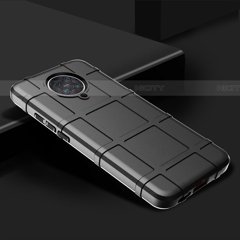 Funda Silicona Ultrafina Goma 360 Grados Carcasa C02 para Xiaomi Poco F2 Pro Negro
