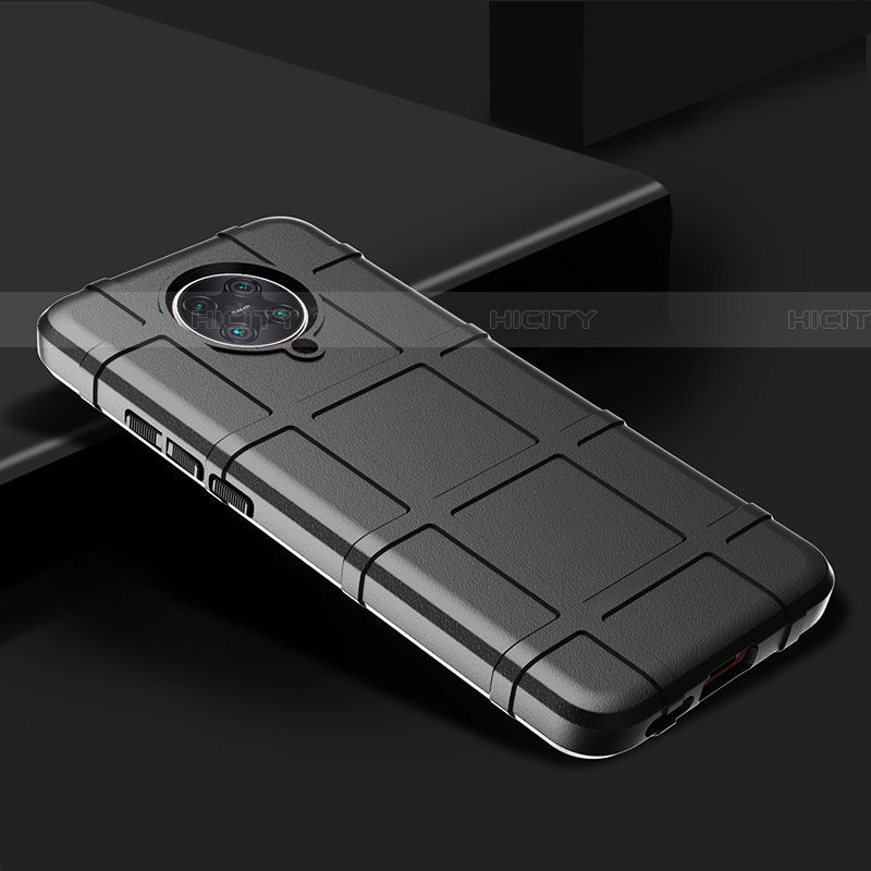 Funda Silicona Ultrafina Goma 360 Grados Carcasa C02 para Xiaomi Redmi K30 Pro 5G Negro