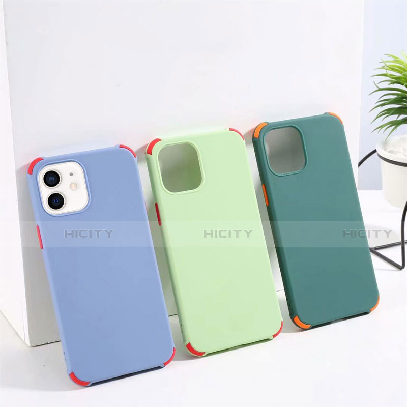 Funda Silicona Ultrafina Goma 360 Grados Carcasa C03 para Apple iPhone 12