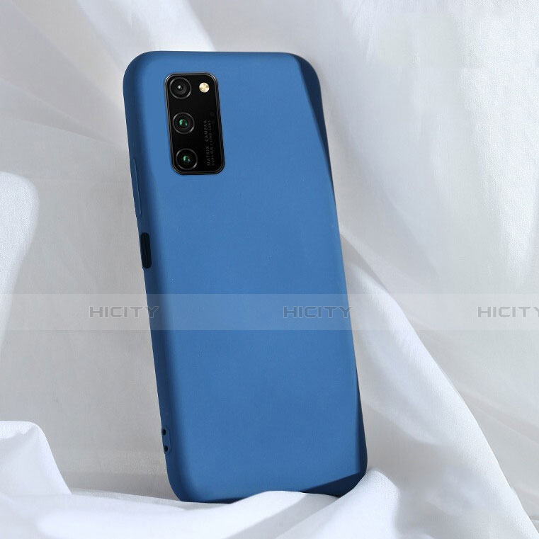 Funda Silicona Ultrafina Goma 360 Grados Carcasa C03 para Huawei Honor V30 5G Azul