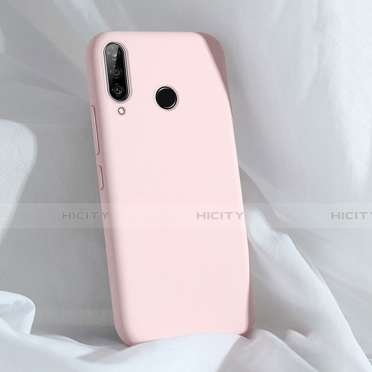 Funda Silicona Ultrafina Goma 360 Grados Carcasa C03 para Huawei Nova 4e Rosa