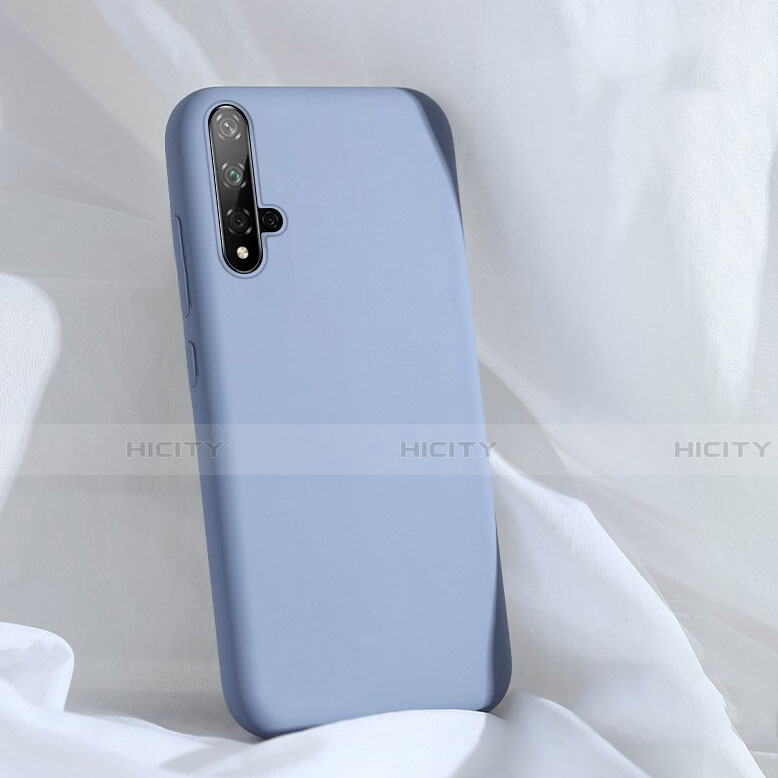 Funda Silicona Ultrafina Goma 360 Grados Carcasa C03 para Huawei Nova 5 Gris