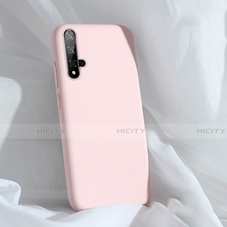 Funda Silicona Ultrafina Goma 360 Grados Carcasa C03 para Huawei Nova 5 Pro Rosa