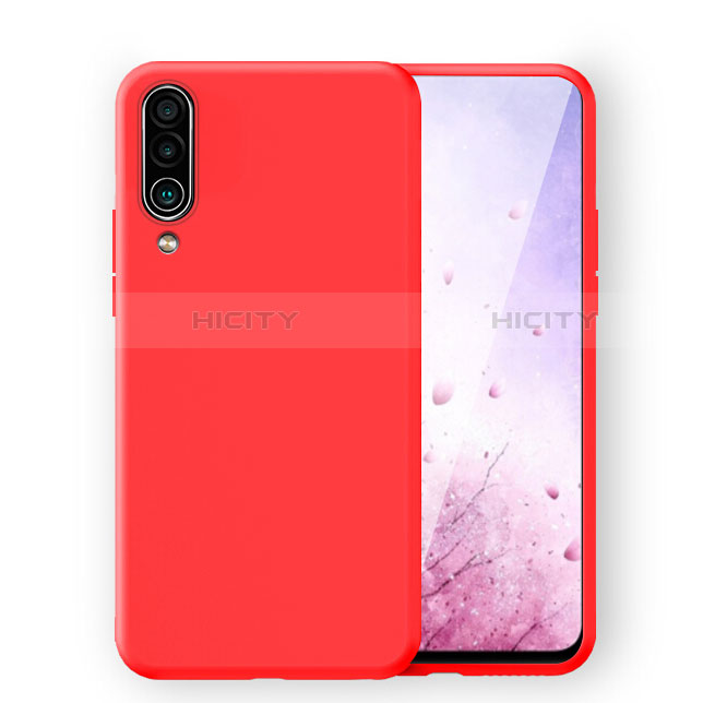 Funda Silicona Ultrafina Goma 360 Grados Carcasa C03 para Samsung Galaxy A70 Rojo