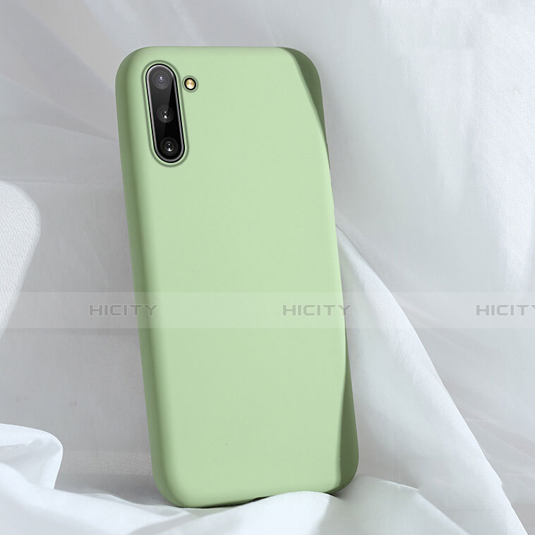 Funda Silicona Ultrafina Goma 360 Grados Carcasa C03 para Samsung Galaxy Note 10 Verde