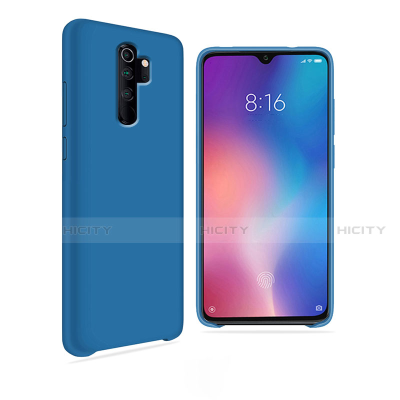 Funda Silicona Ultrafina Goma 360 Grados Carcasa C03 para Xiaomi Redmi Note 8 Pro Azul