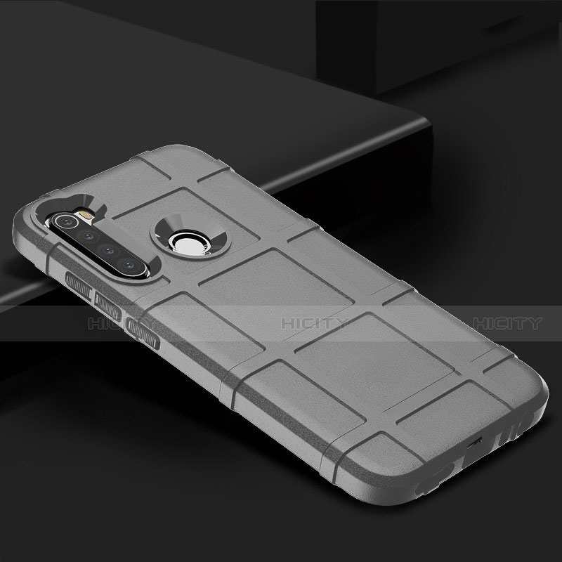 Funda Silicona Ultrafina Goma 360 Grados Carcasa C03 para Xiaomi Redmi Note 8T Gris