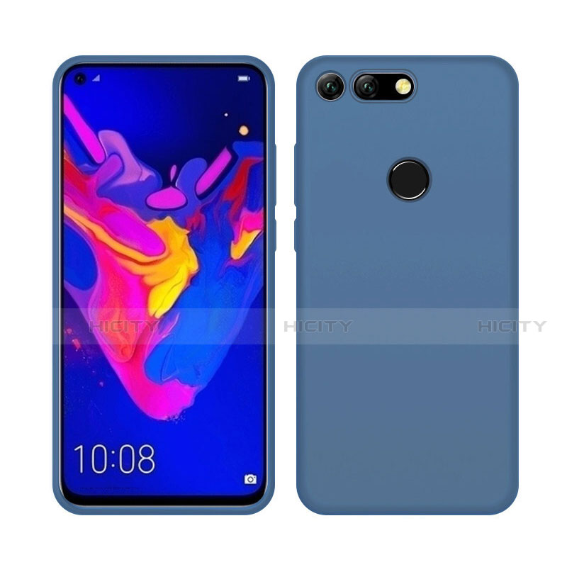 Funda Silicona Ultrafina Goma 360 Grados Carcasa C04 para Huawei Honor V20 Azul