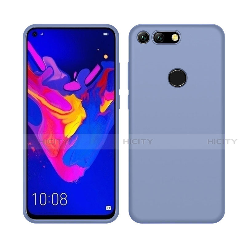 Funda Silicona Ultrafina Goma 360 Grados Carcasa C04 para Huawei Honor V20 Gris