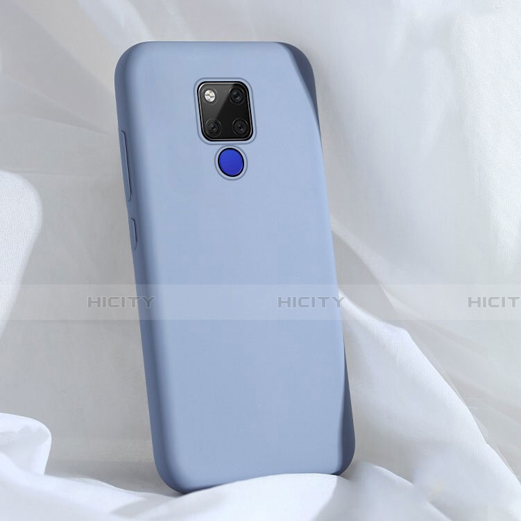 Funda Silicona Ultrafina Goma 360 Grados Carcasa C04 para Huawei Mate 20 X 5G Gris