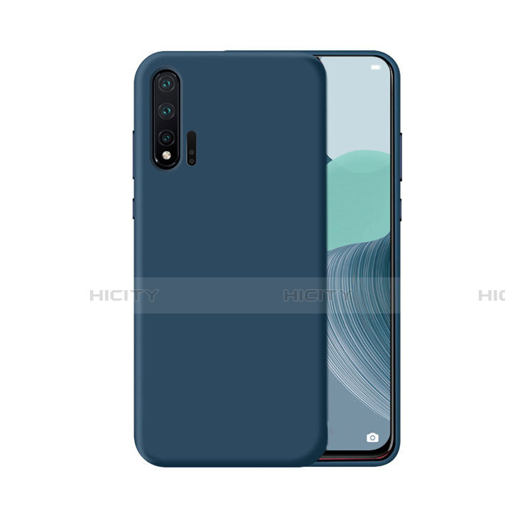 Funda Silicona Ultrafina Goma 360 Grados Carcasa C04 para Huawei Nova 6 5G Azul