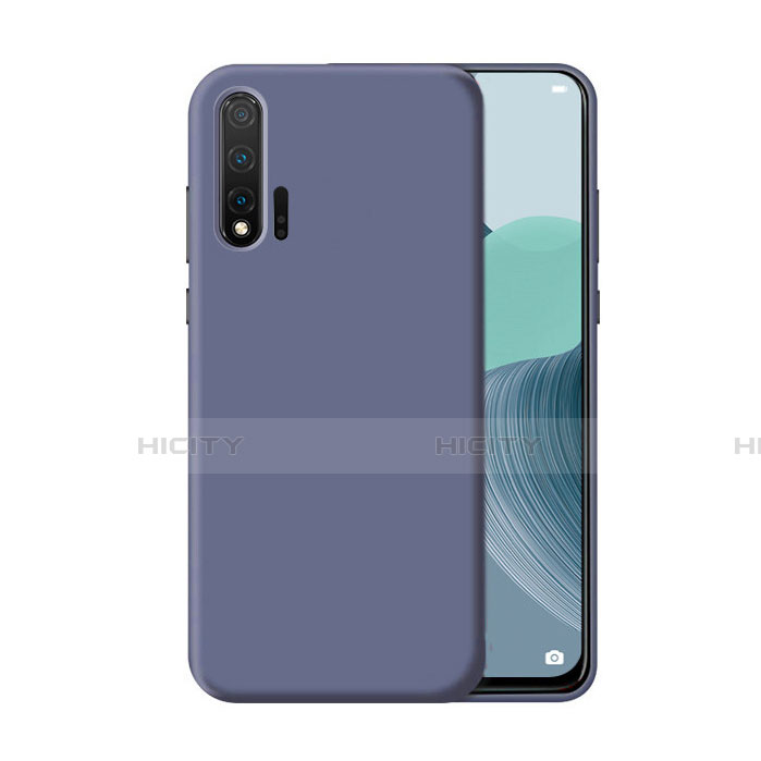 Funda Silicona Ultrafina Goma 360 Grados Carcasa C04 para Huawei Nova 6 5G Morado