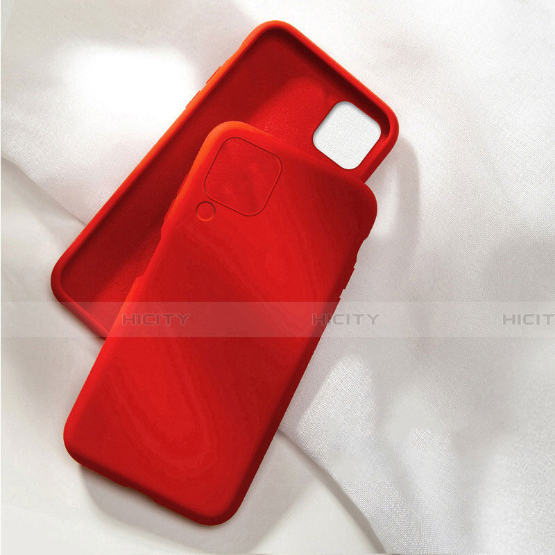 Funda Silicona Ultrafina Goma 360 Grados Carcasa C04 para Huawei Nova 6 SE Rojo