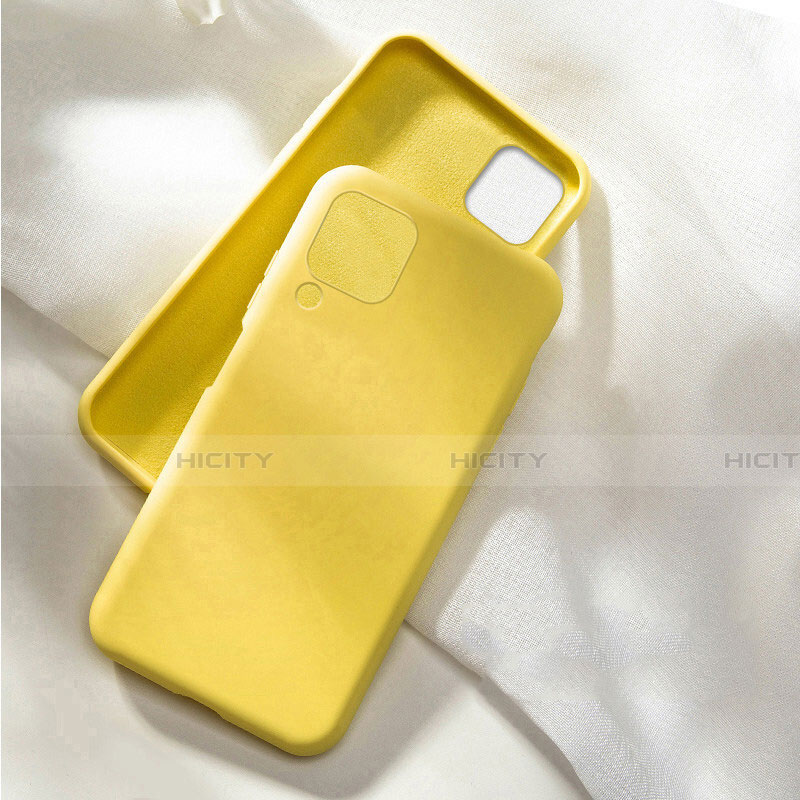 Funda Silicona Ultrafina Goma 360 Grados Carcasa C04 para Huawei Nova 7i Amarillo